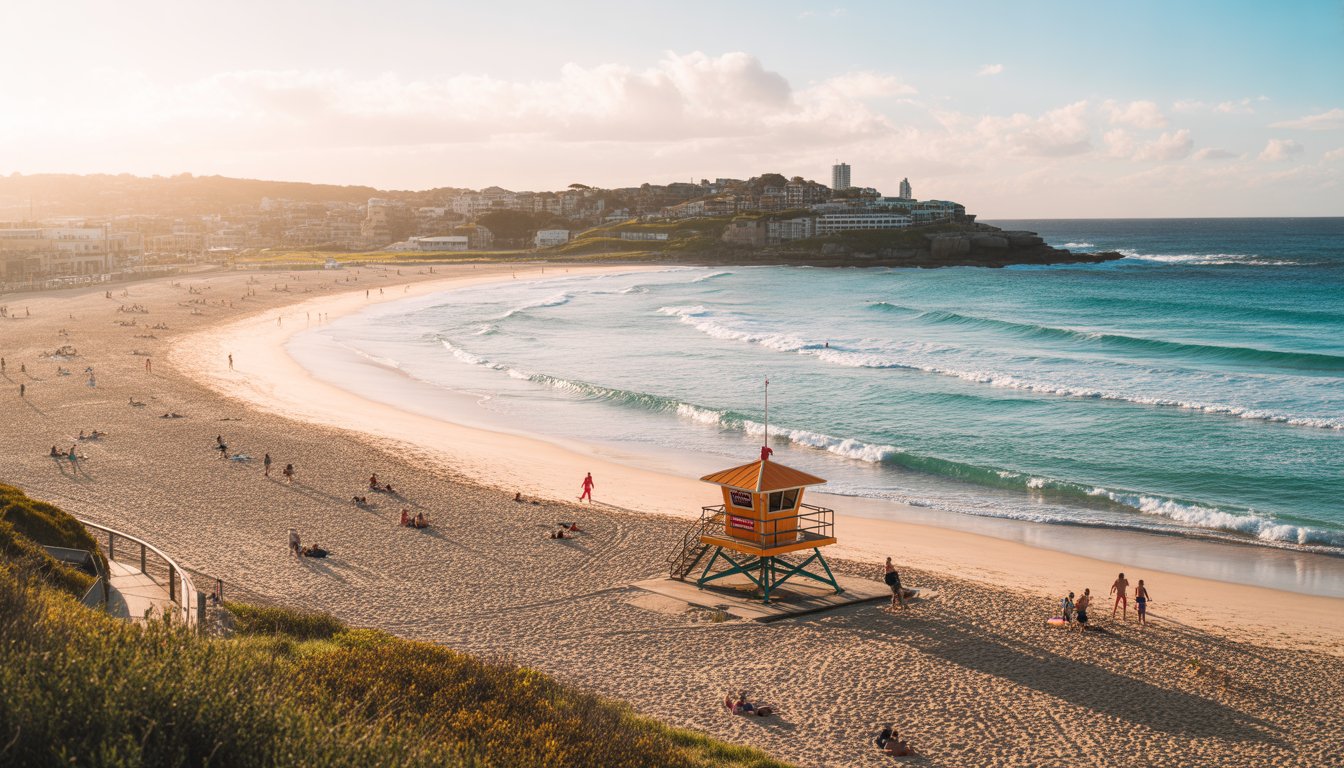 Bondi Beach en Australie - Photo