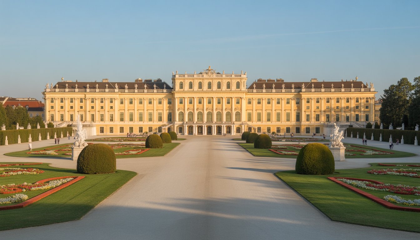 Schloss Schönbrunn (Palais de Schönbrunn) en Autriche - Photo
