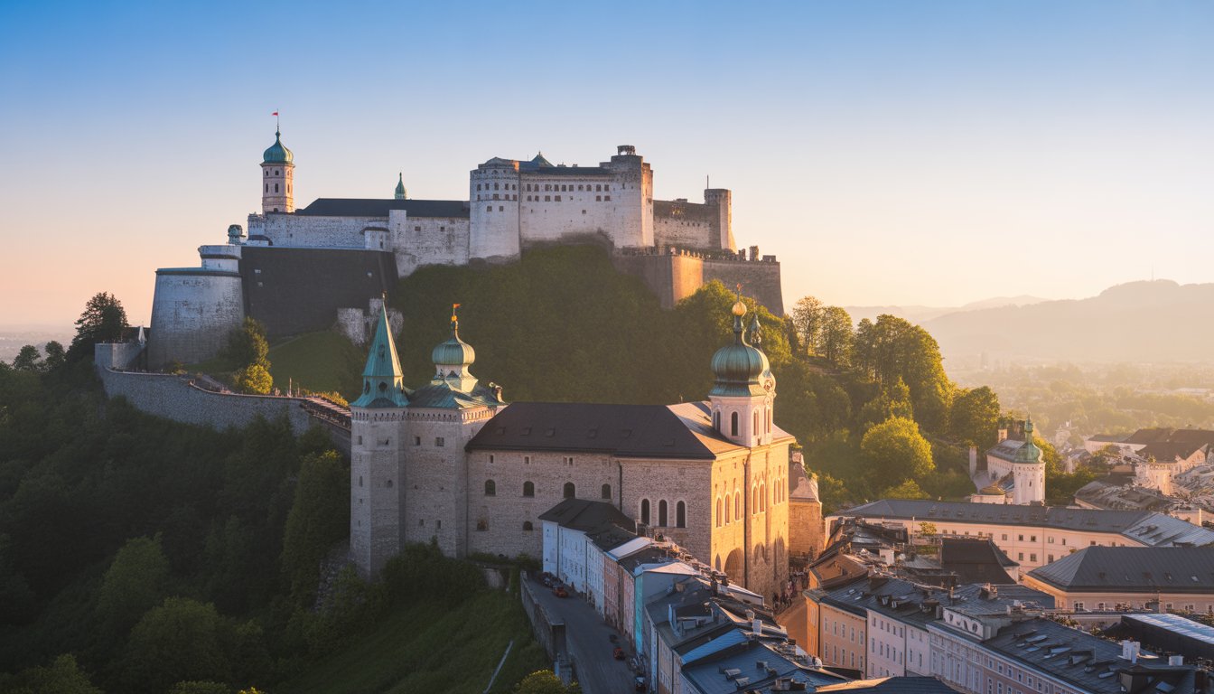 Forteresse de Hohensalzburg en Autriche - Photo
