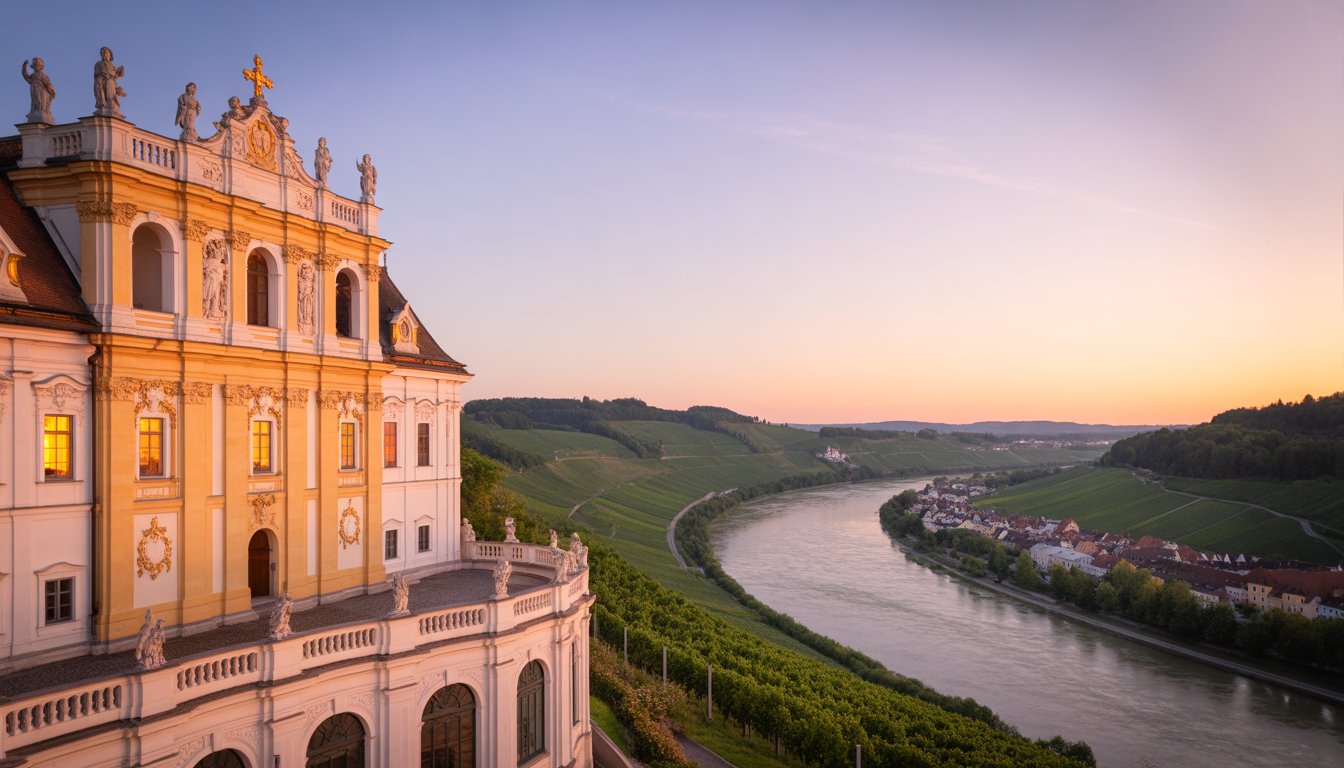 Abbaye de Melk (Stift Melk) en Autriche - Photo