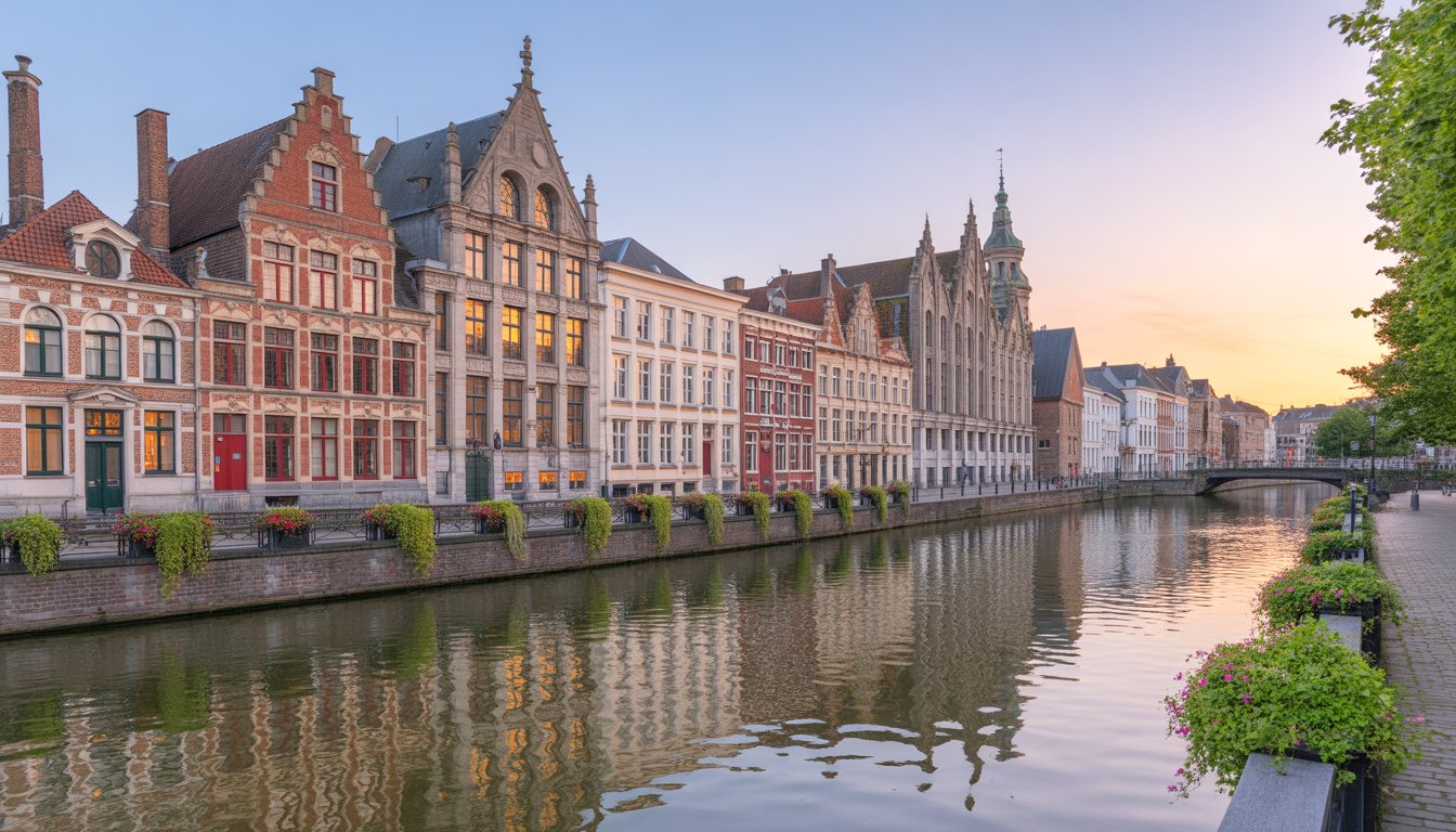 Gand (Gent) en Belgique - Photo