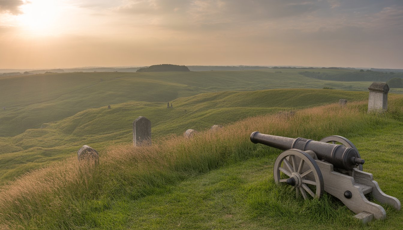 Champ de bataille de Waterloo en Belgique - Photo