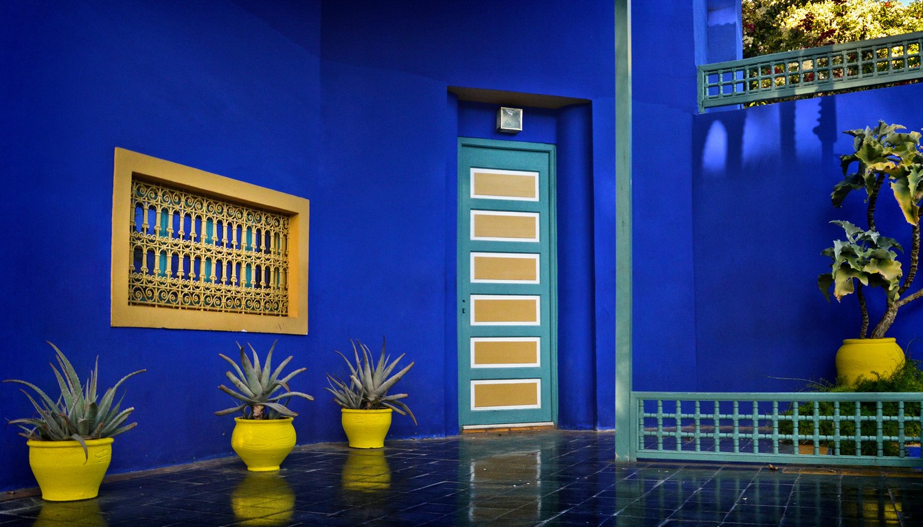 Jardin Majorelle (Marrakech) en Maroc - Photo