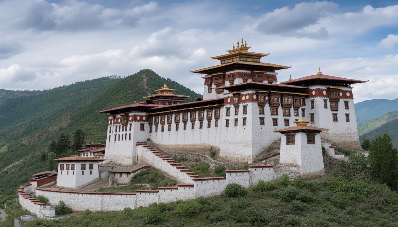 Ta Dzong - Musée national du Bhoutan (Paro) en Bhoutan - Photo
