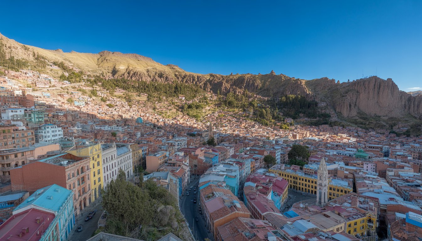 La Paz en Bolivie - Photo