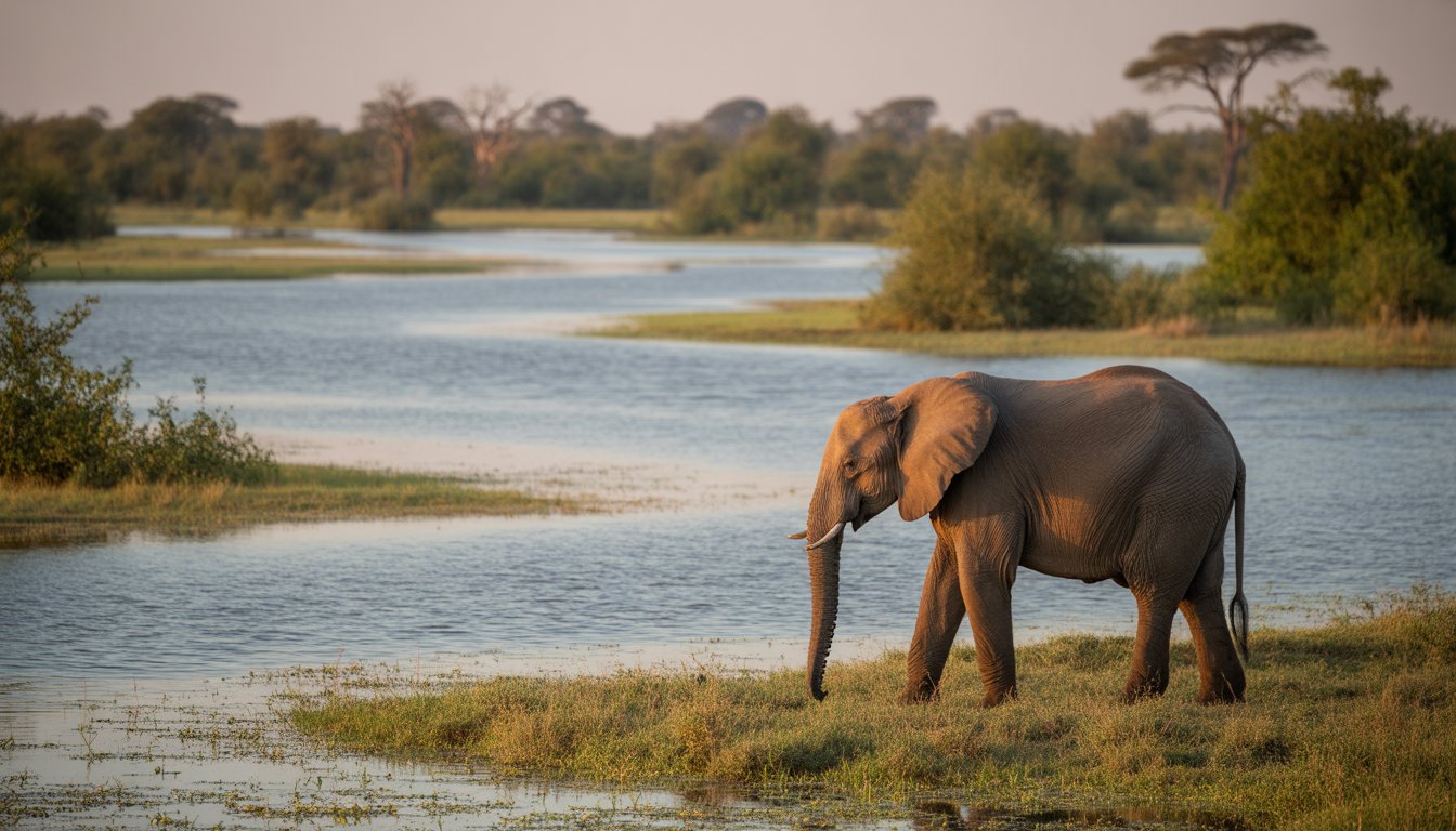 Delta de l'Okavango en Botswana - Photo
