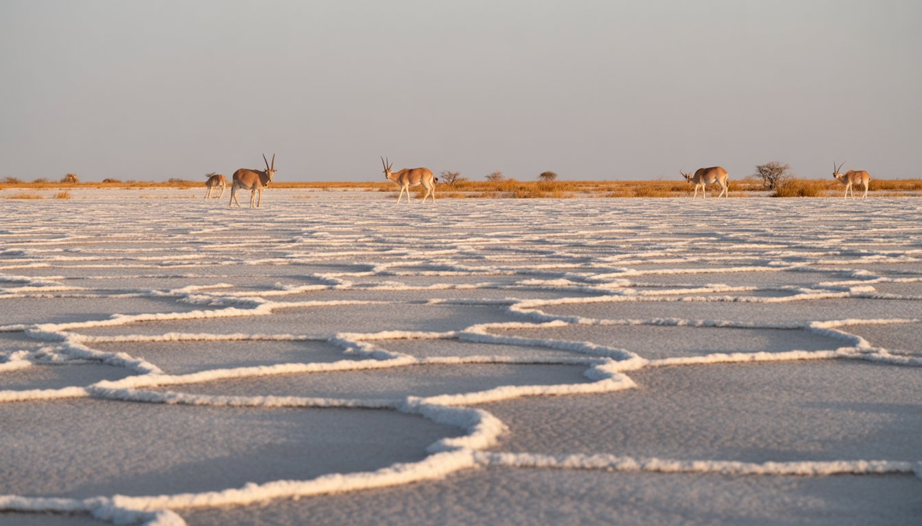 Pans de Makgadikgadi en Botswana - Photo