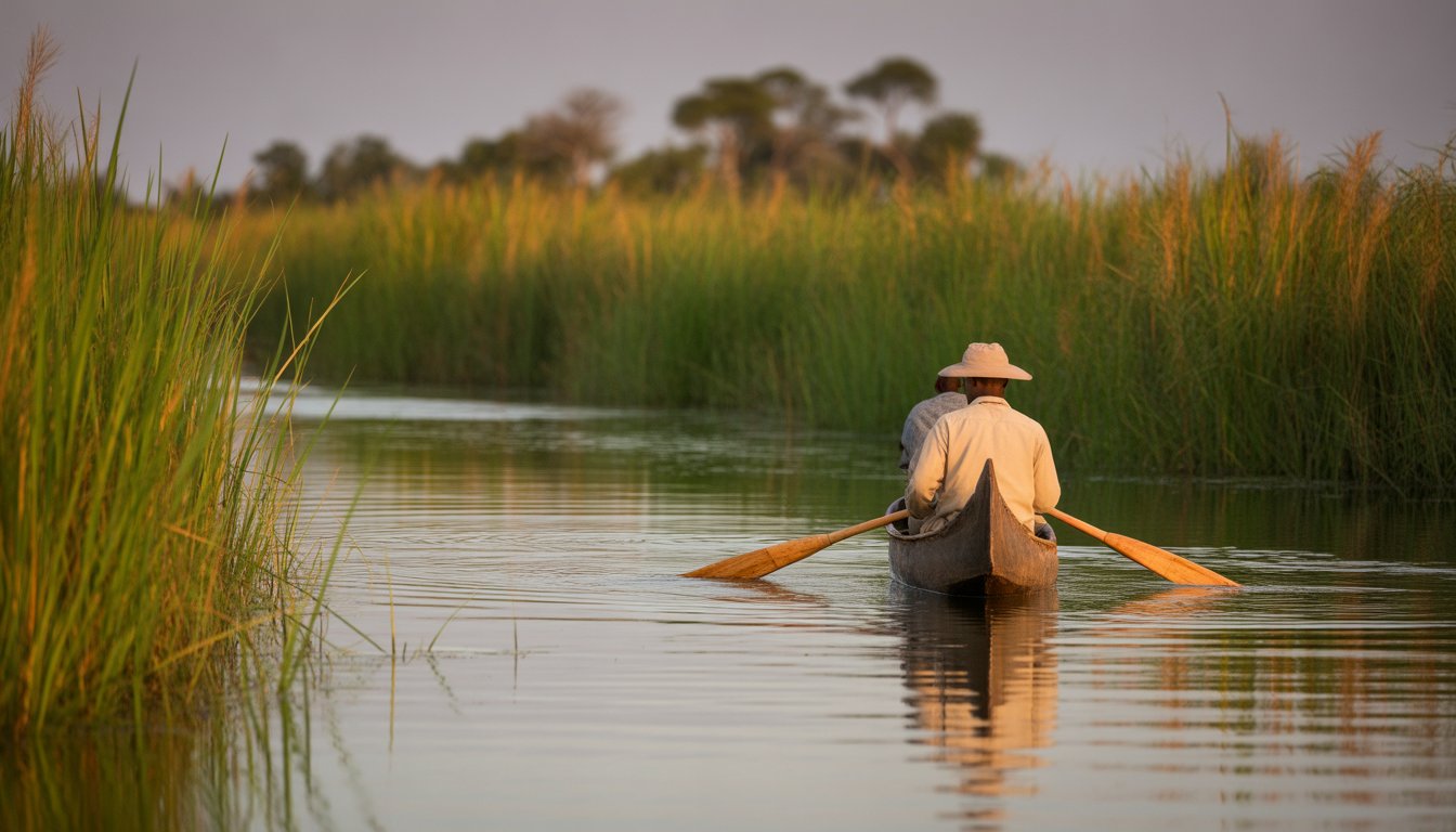 Maun en Botswana - Photo