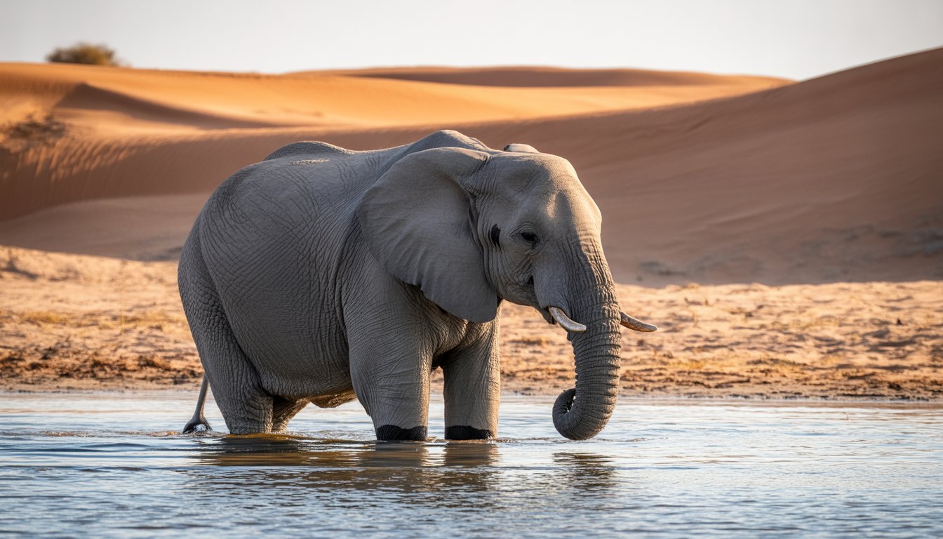 Elephant Sands en Botswana - Photo