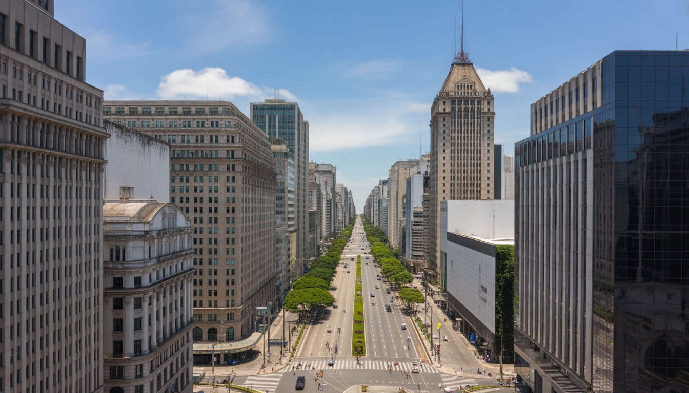 São Paulo (Avenida Paulista et musées) en Brésil - Photo