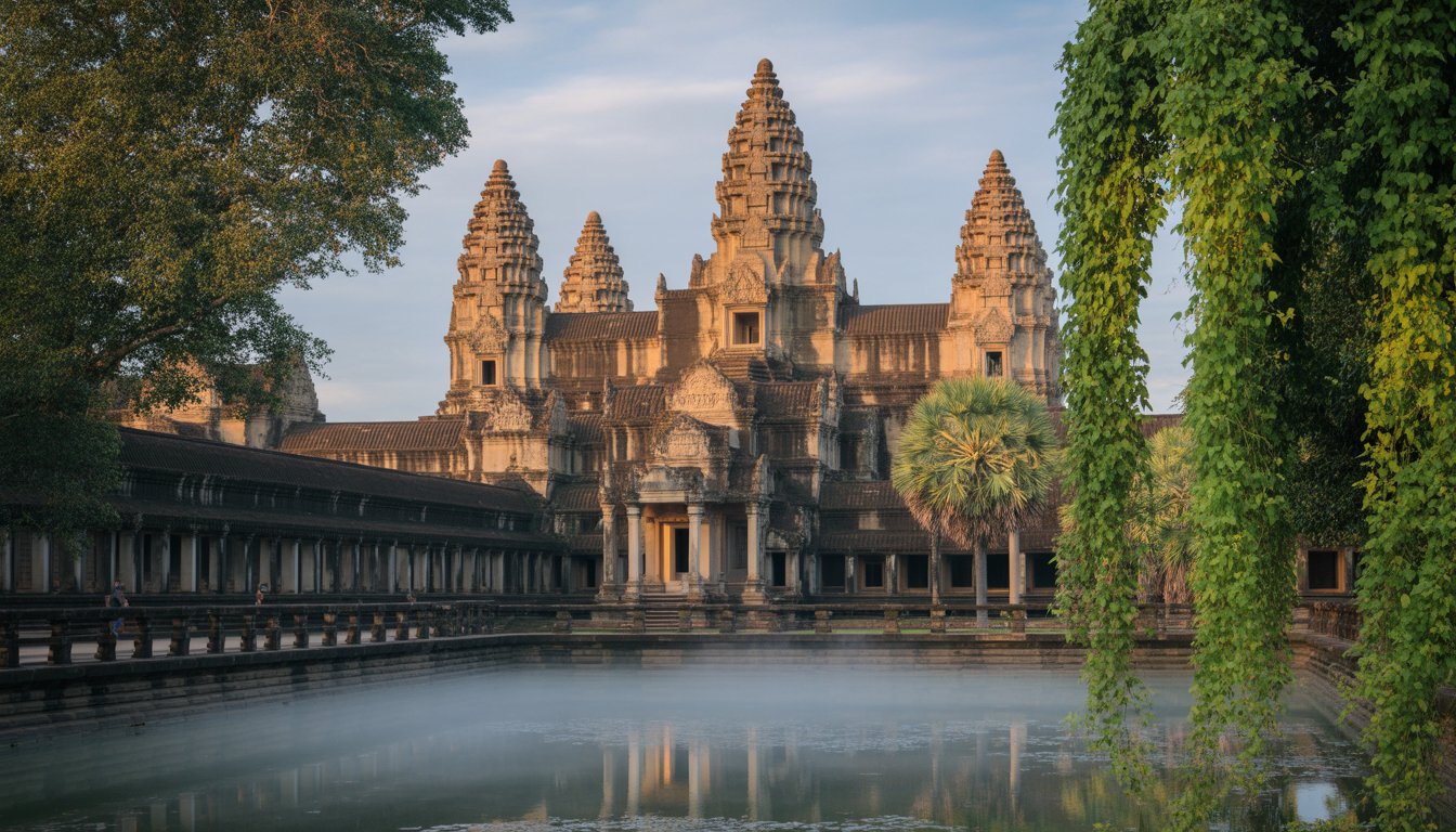 Angkor Wat en Cambodge - Photo