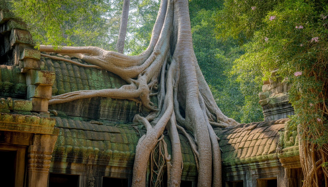 Ta Prohm en Cambodge - Photo