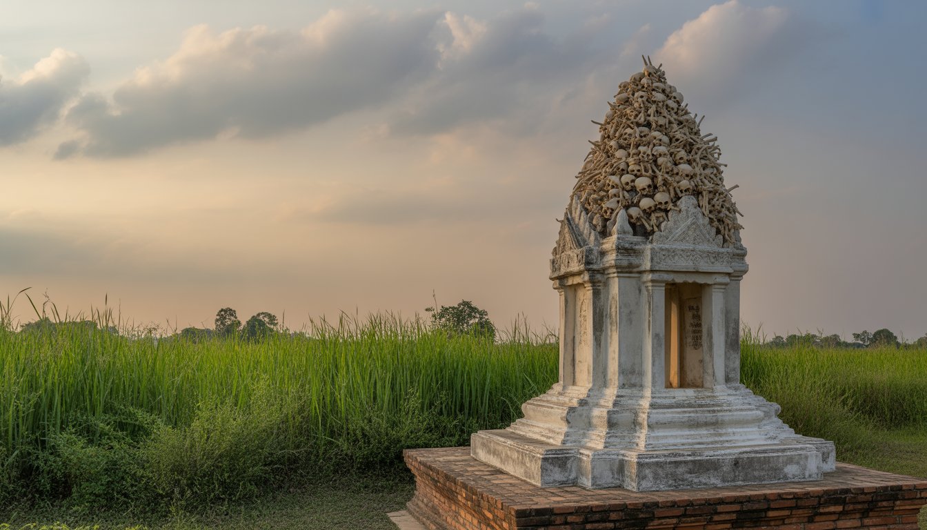 Choeung Ek (Killing Fields) en Cambodge - Photo