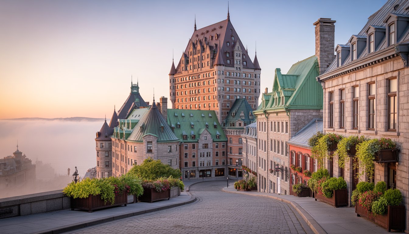 Vieux-Québec (Old Quebec) en Canada - Photo