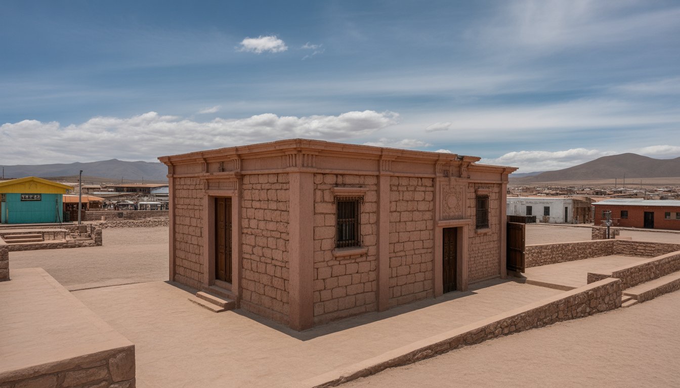 Humberstone et Santa Laura (Saltpeter Works) en Chili - Photo