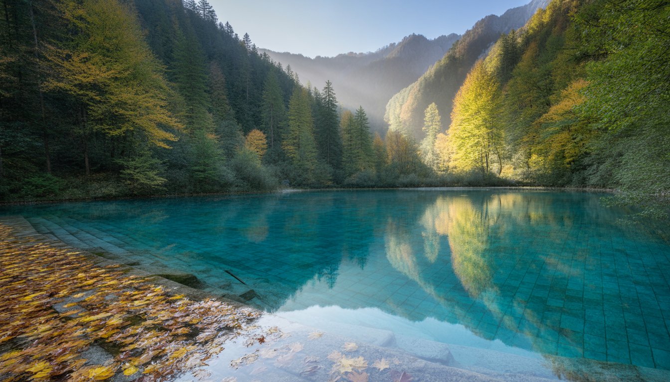 Parc national de Jiuzhaigou en Chine - Photo