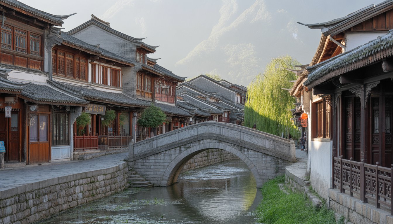 Vieille ville de Lijiang (Dayan) en Chine - Photo