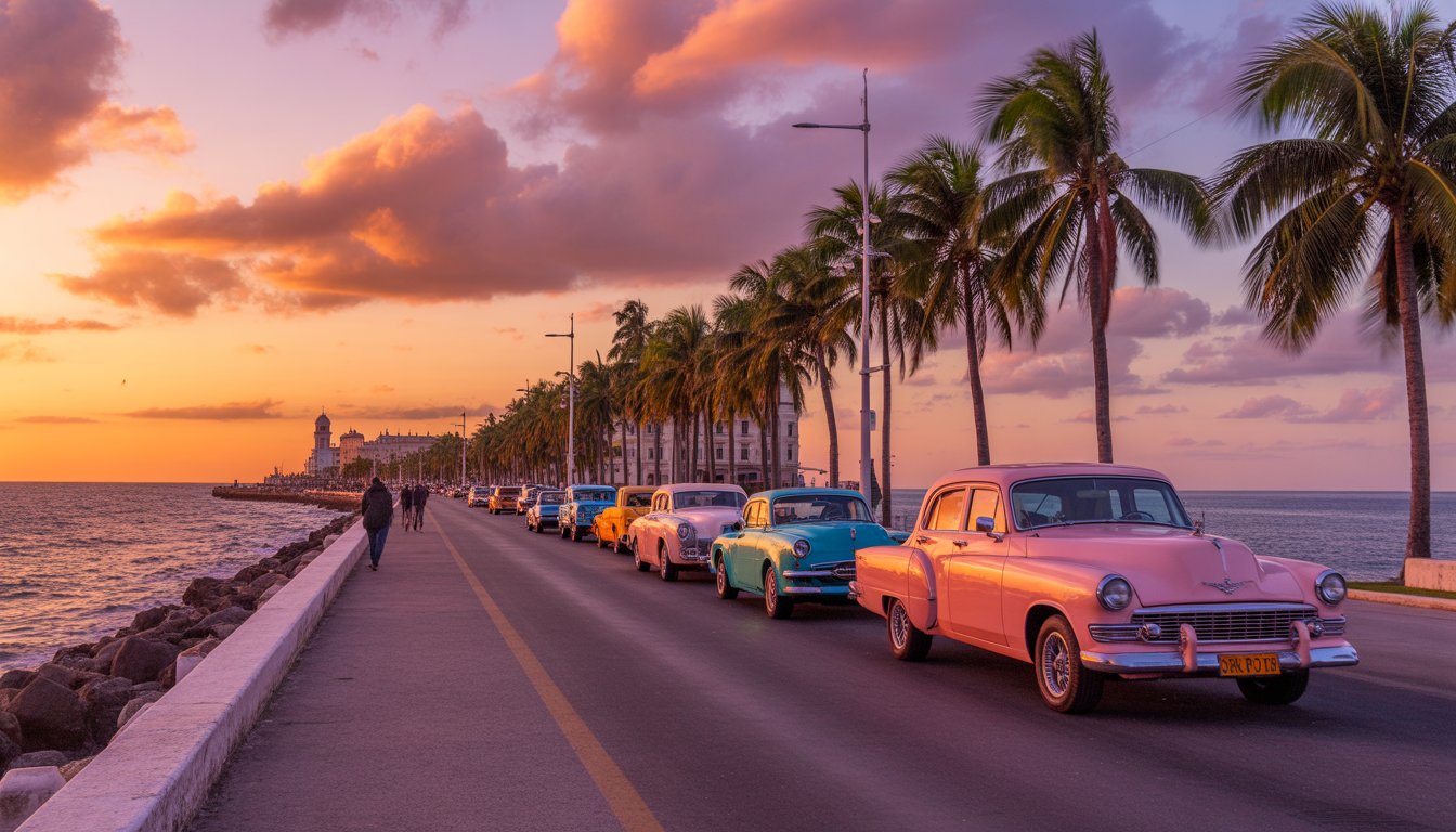 Malecón de La Havane en Cuba - Photo