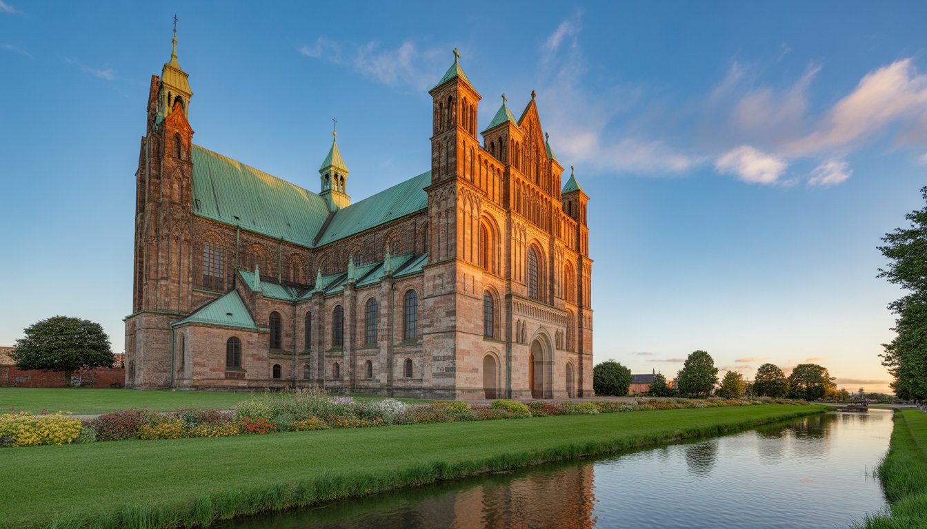 Cathédrale de Roskilde en Danemark - Photo
