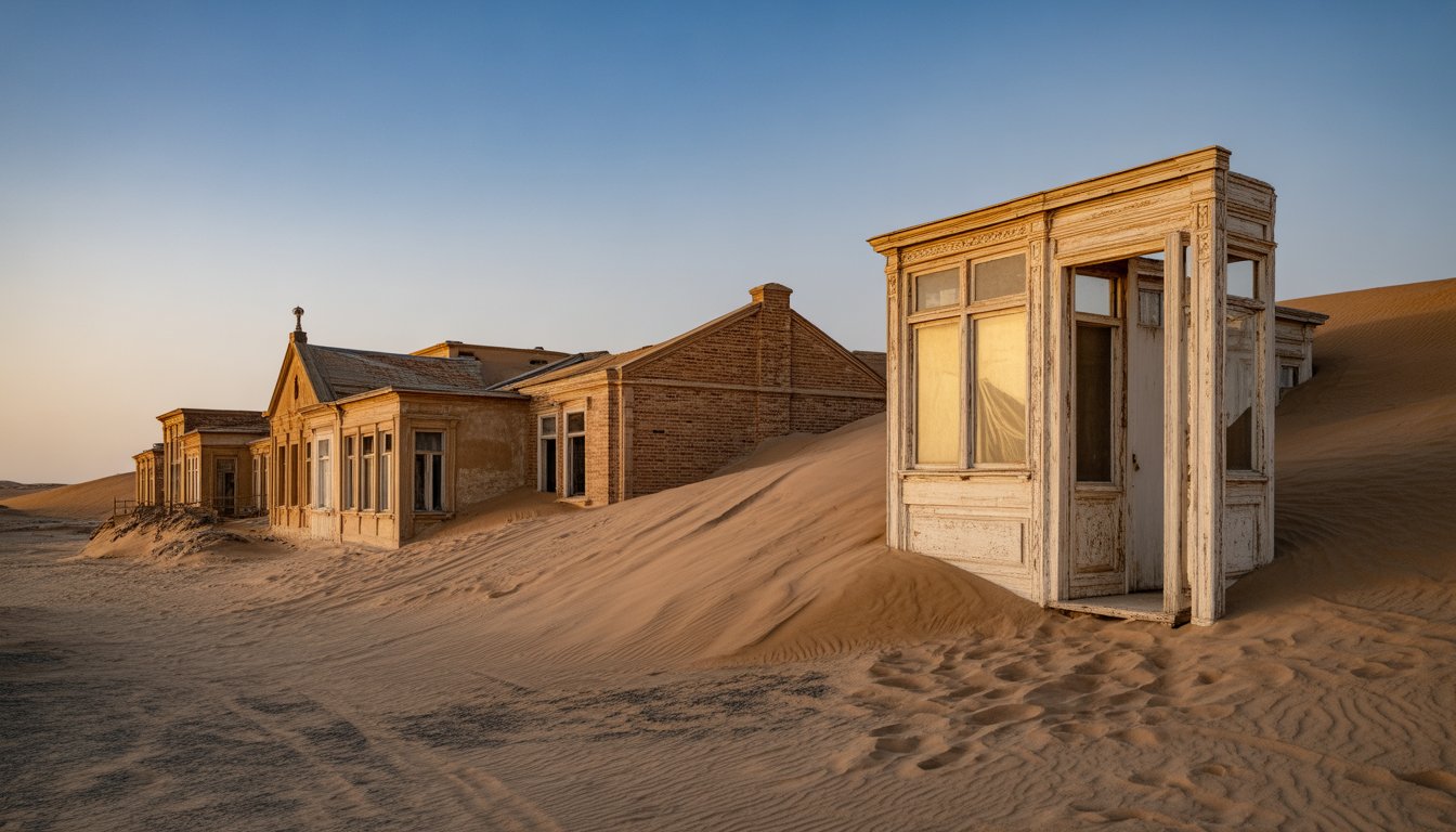 Kolmanskop (ville fantôme) en Namibie - Photo