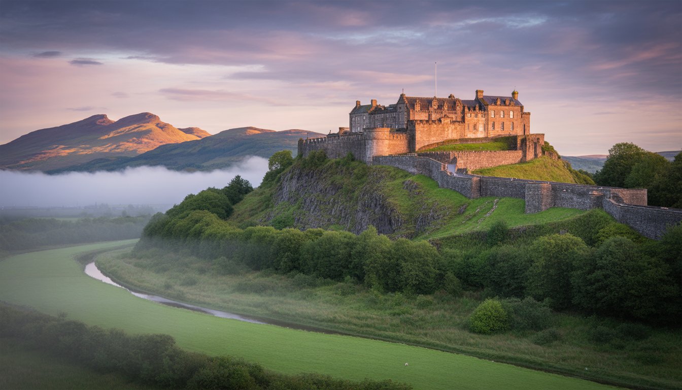 Stirling Castle en Écosse - Photo