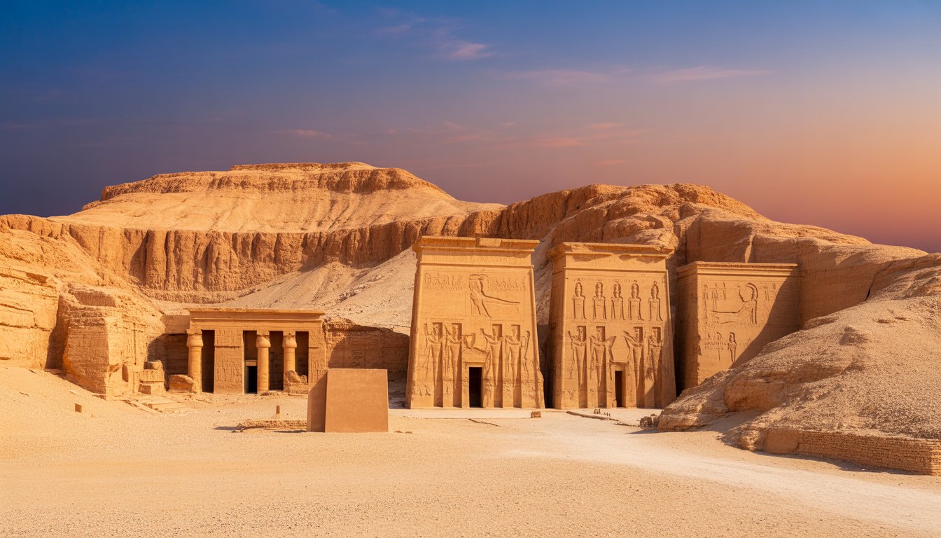 Vallée des Rois (Thèbes/Luxor) en Égypte - Photo