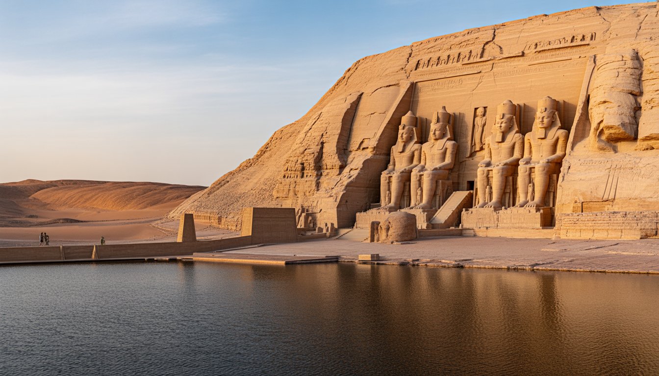 Abou Simbel en Égypte - Photo