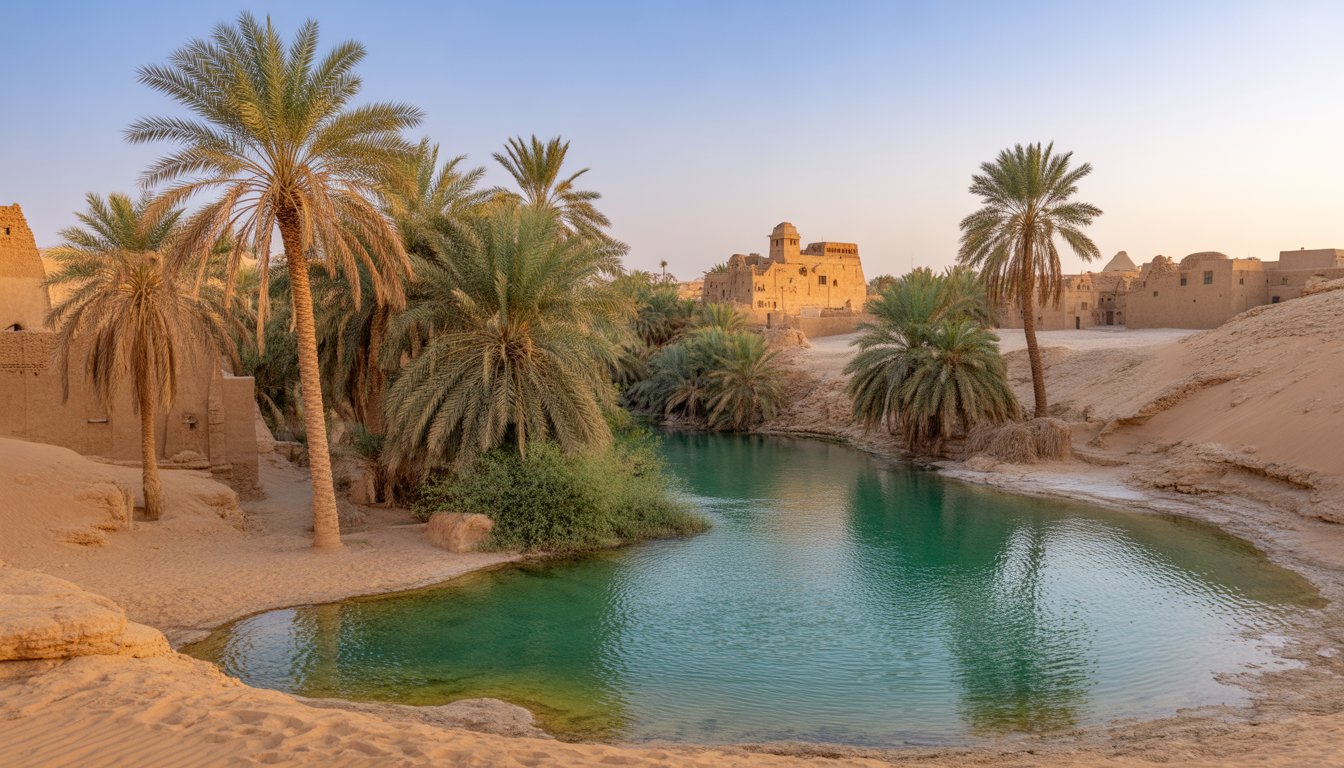 Oasis de Siwa en Égypte - Photo