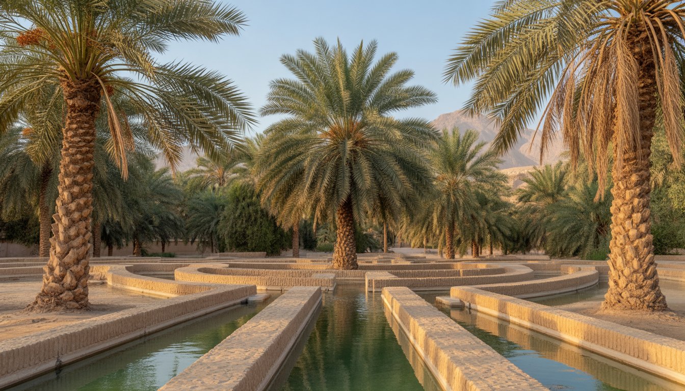Al Ain Oasis en Émirats Arabes Unis - Photo