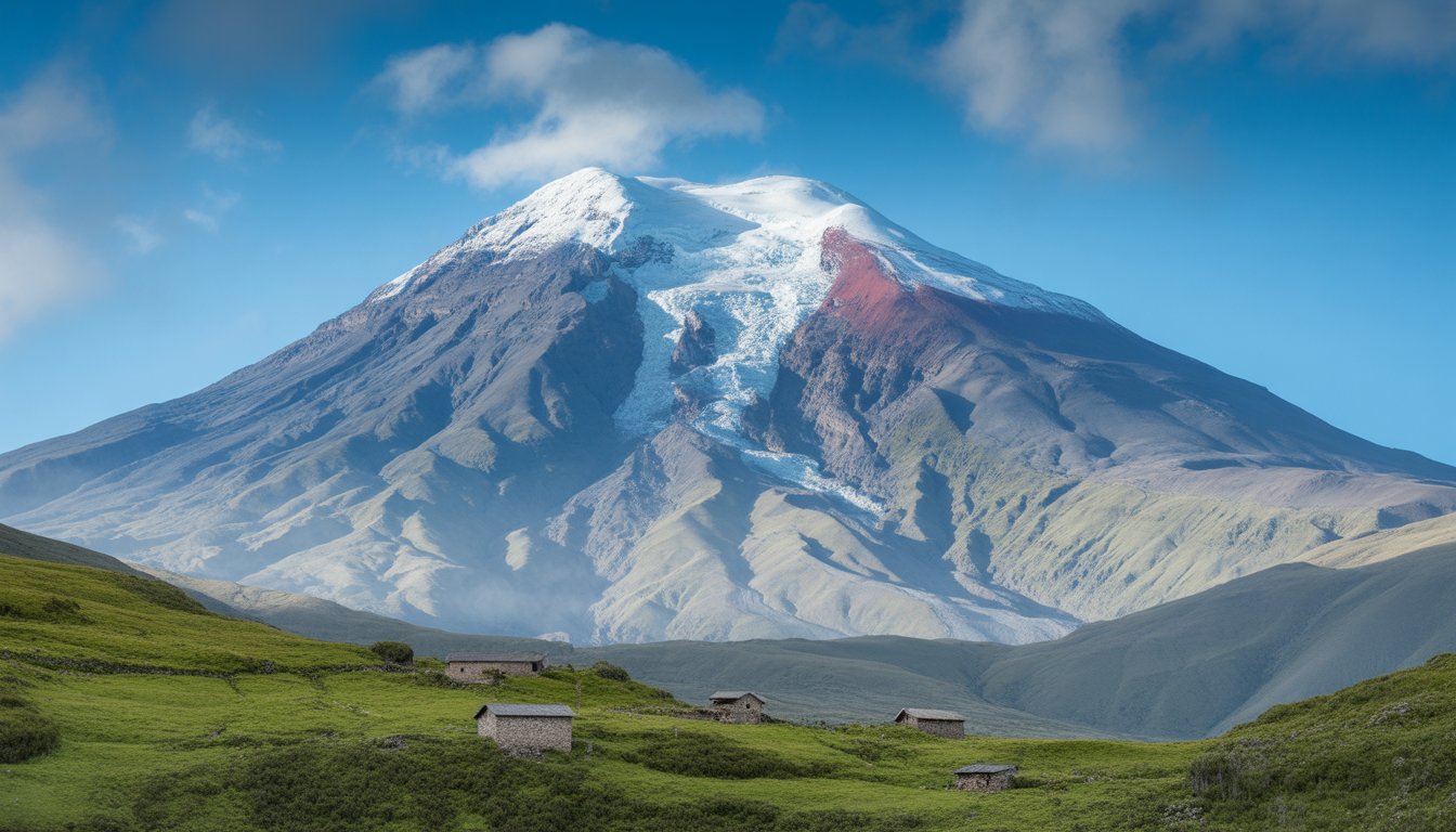 Volcán Chimborazo en Équateur - Photo