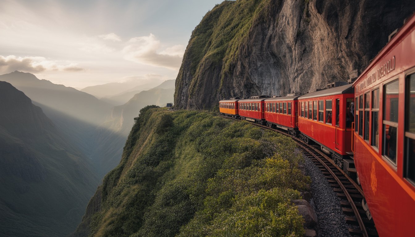La Nariz del Diablo (Train) en Équateur - Photo
