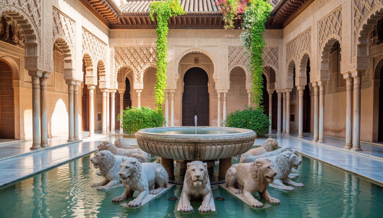Alhambra (Grenade) en Espagne - Photo