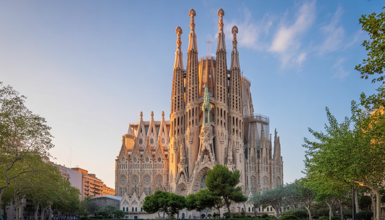 Sagrada Família (Barcelone) en Espagne - Photo