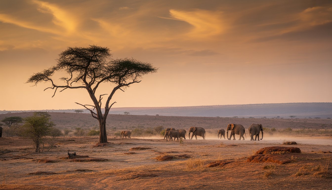 Parc national de Tsavo Ouest en Kenya - Photo