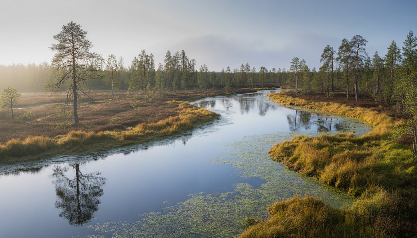 Parc national de Soomaa en Estonie - Photo