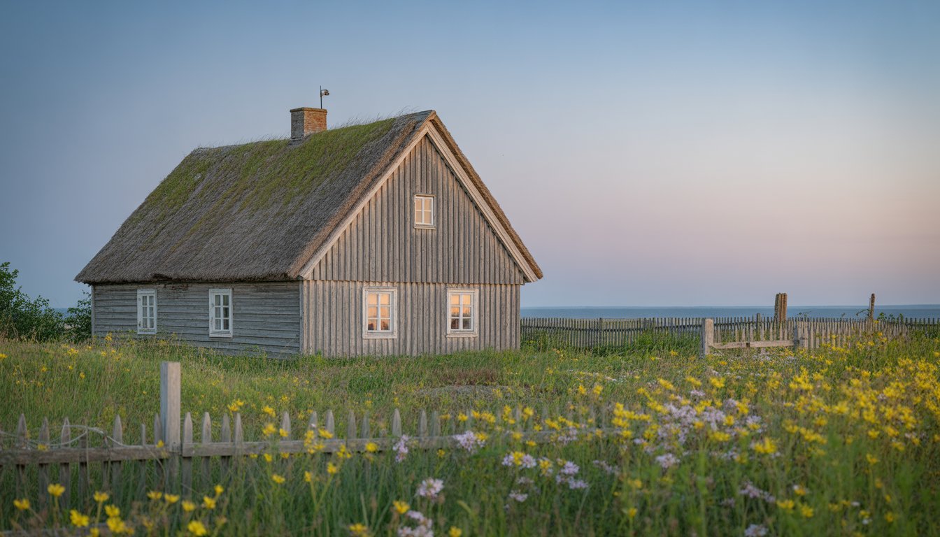 Kihnu en Estonie - Photo