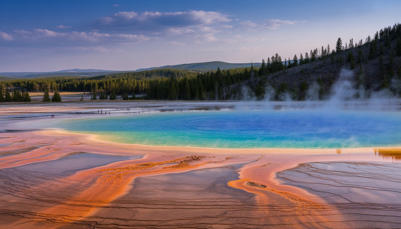 Yellowstone National Park en États-Unis - Photo