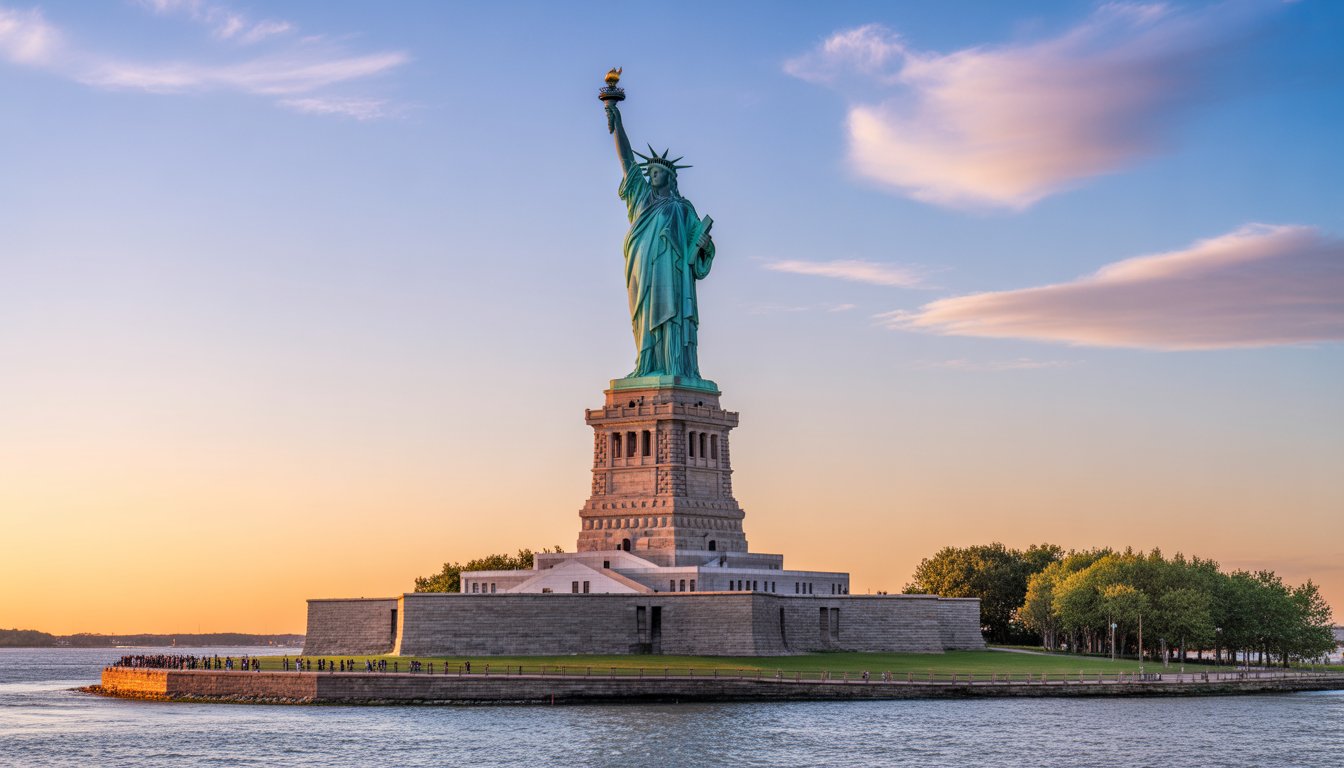 Statue of Liberty National Monument en États-Unis - Photo