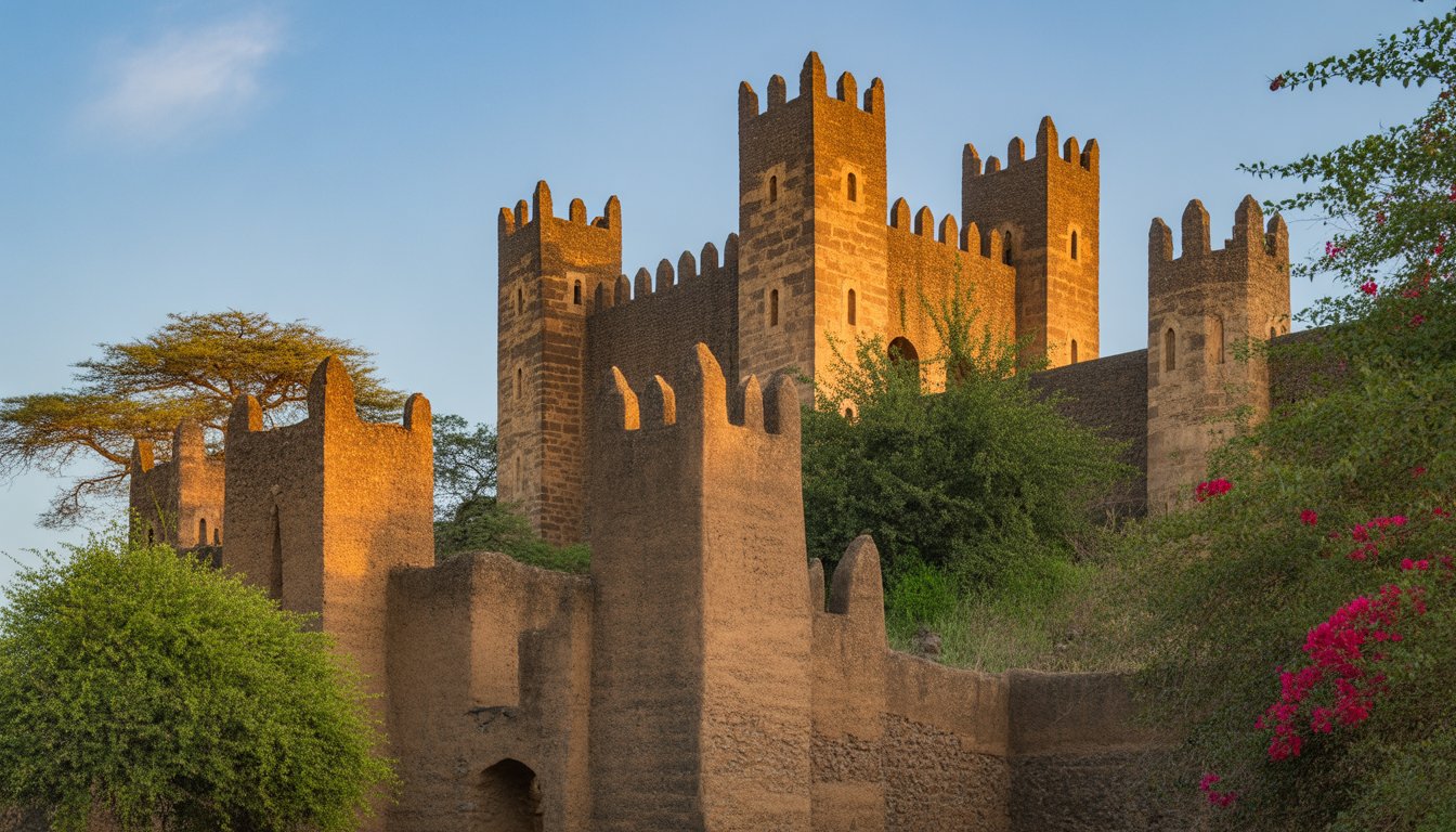 Gondar (Fasil Ghebbi) en Éthiopie - Photo