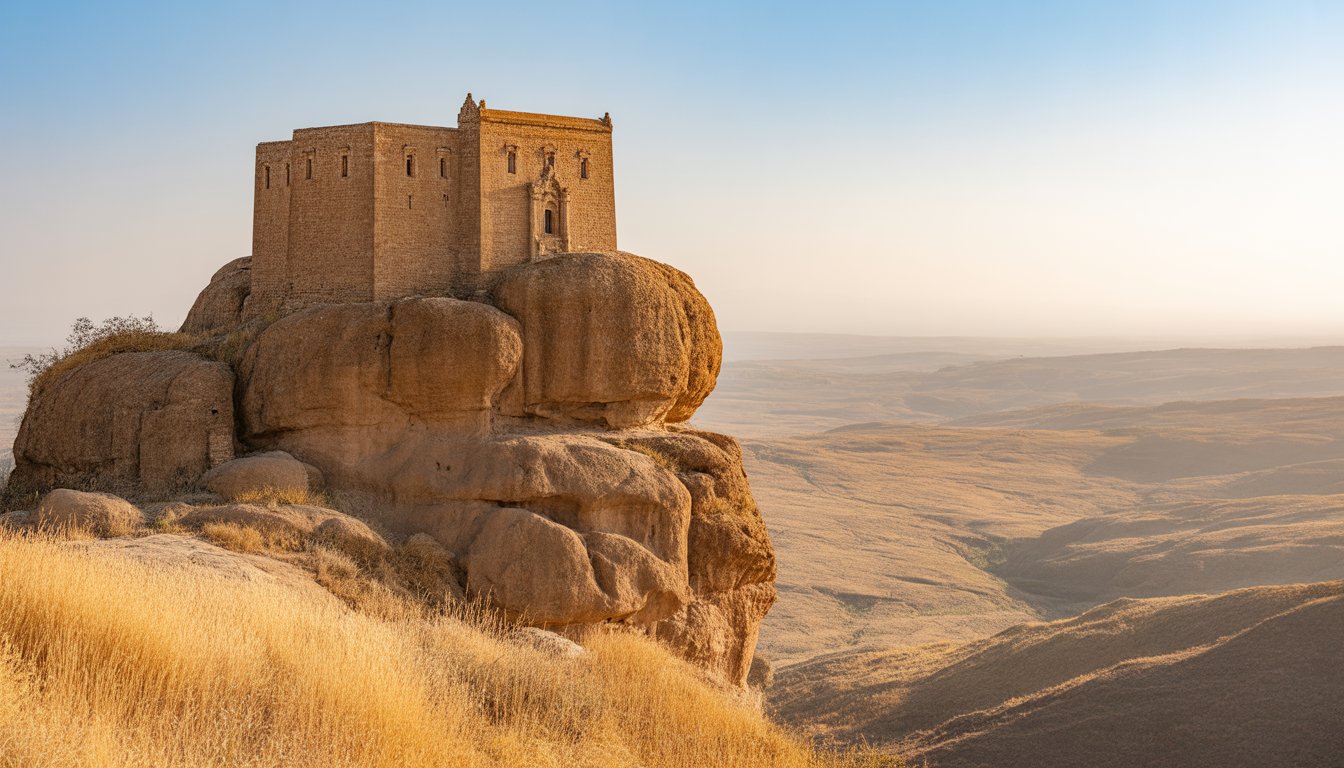 Monastère de Debre Damo en Éthiopie - Photo