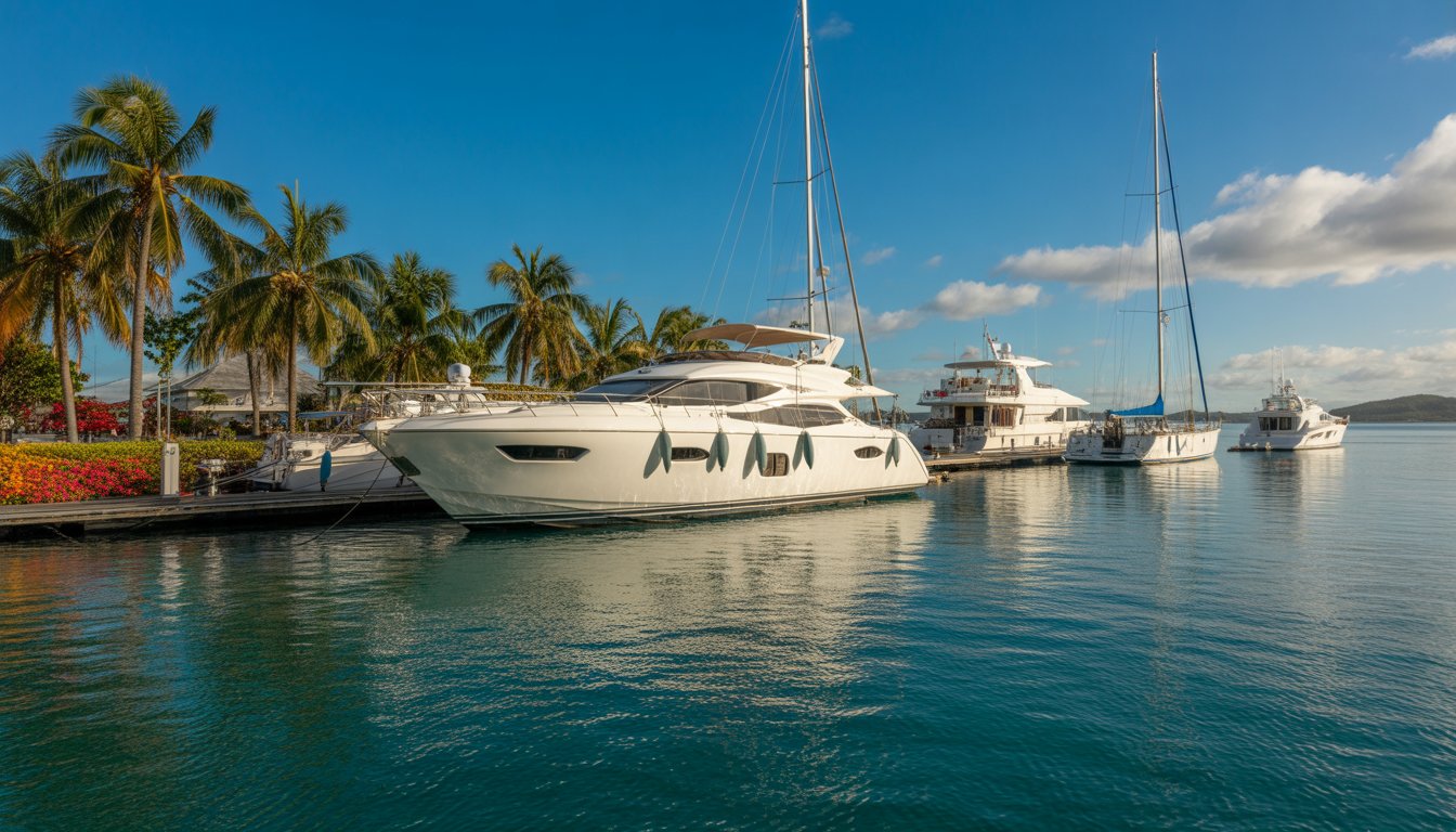 Port Denarau en Fidji - Photo