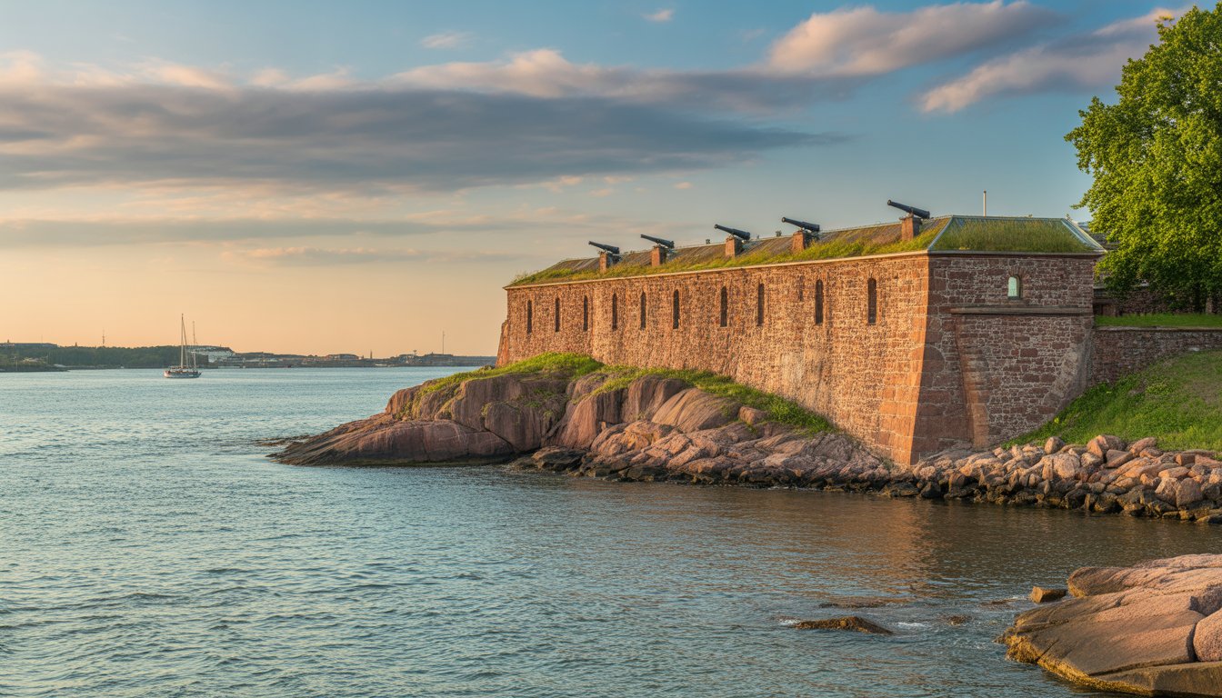 Suomenlinna en Finlande - Photo