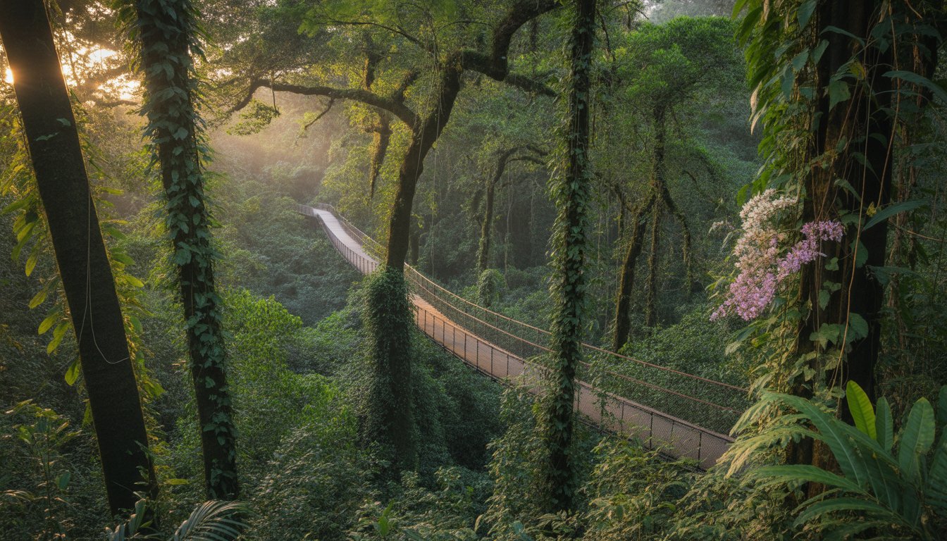 Kakum National Park en Ghana - Photo