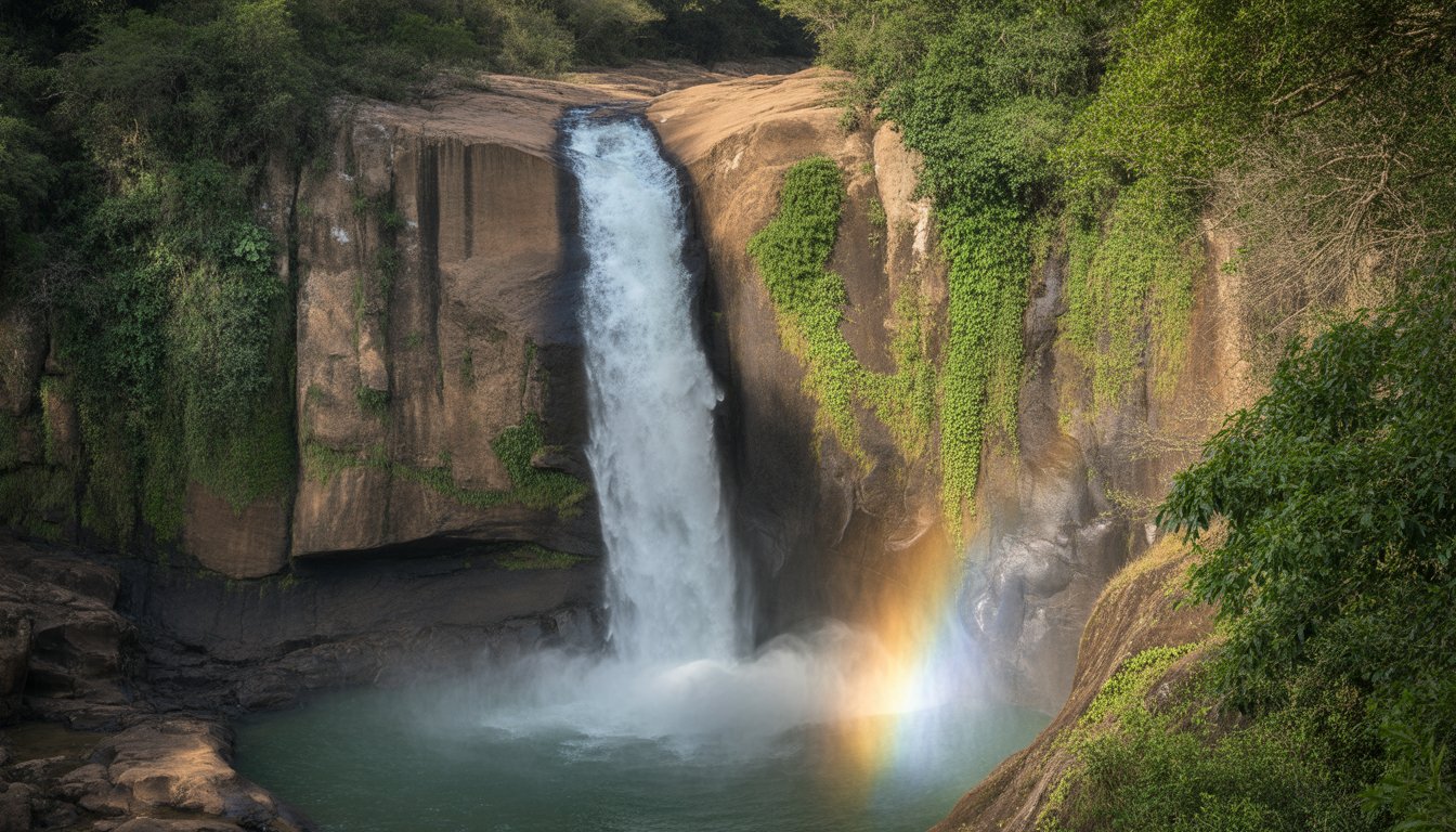 Wli Waterfalls (Agumatsa Falls) en Ghana - Photo