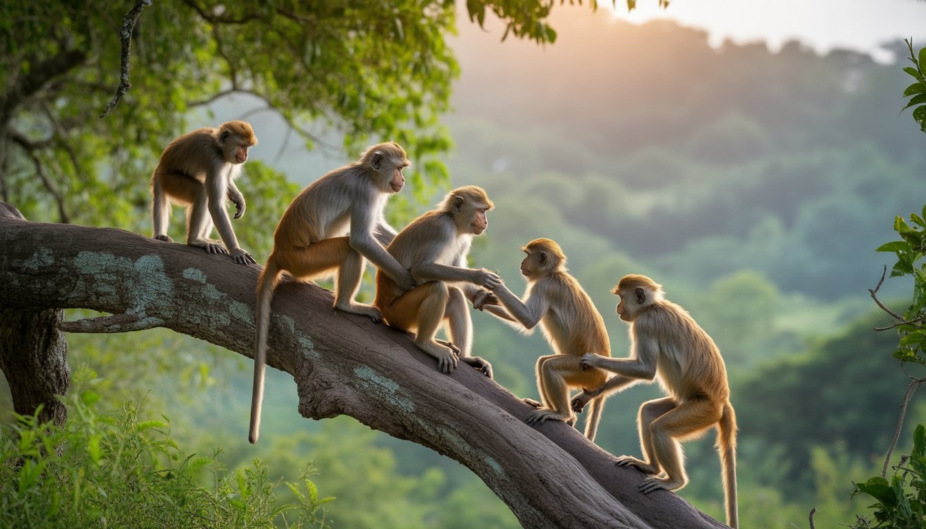 Boabeng-Fiema Monkey Sanctuary en Ghana - Photo