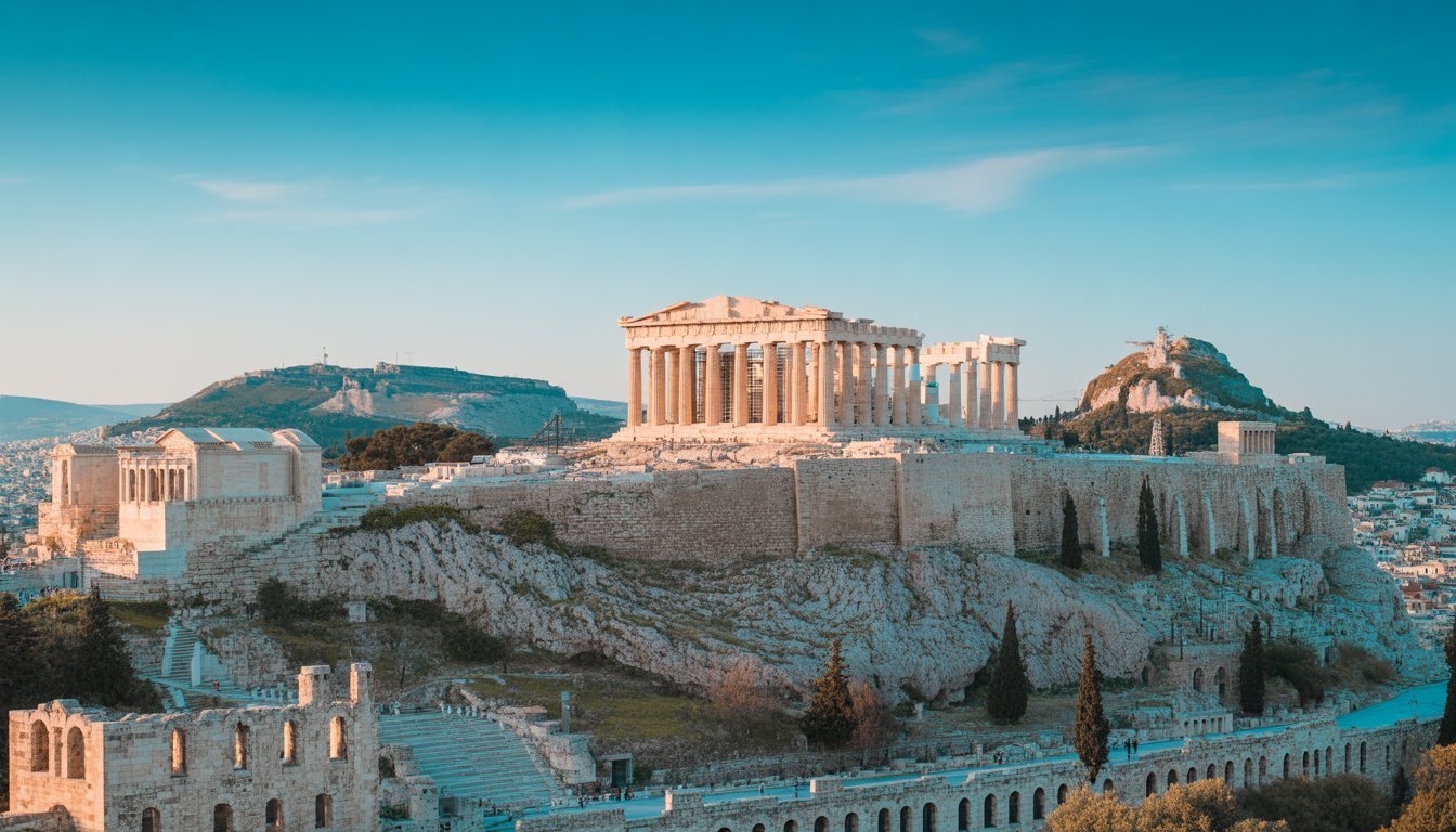 Acropole d'Athènes en Grèce - Photo
