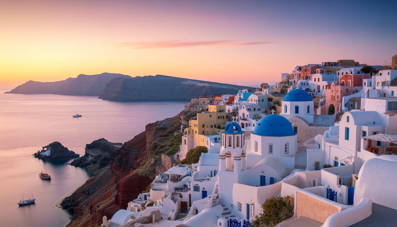 Oia, Santorin en Grèce - Photo