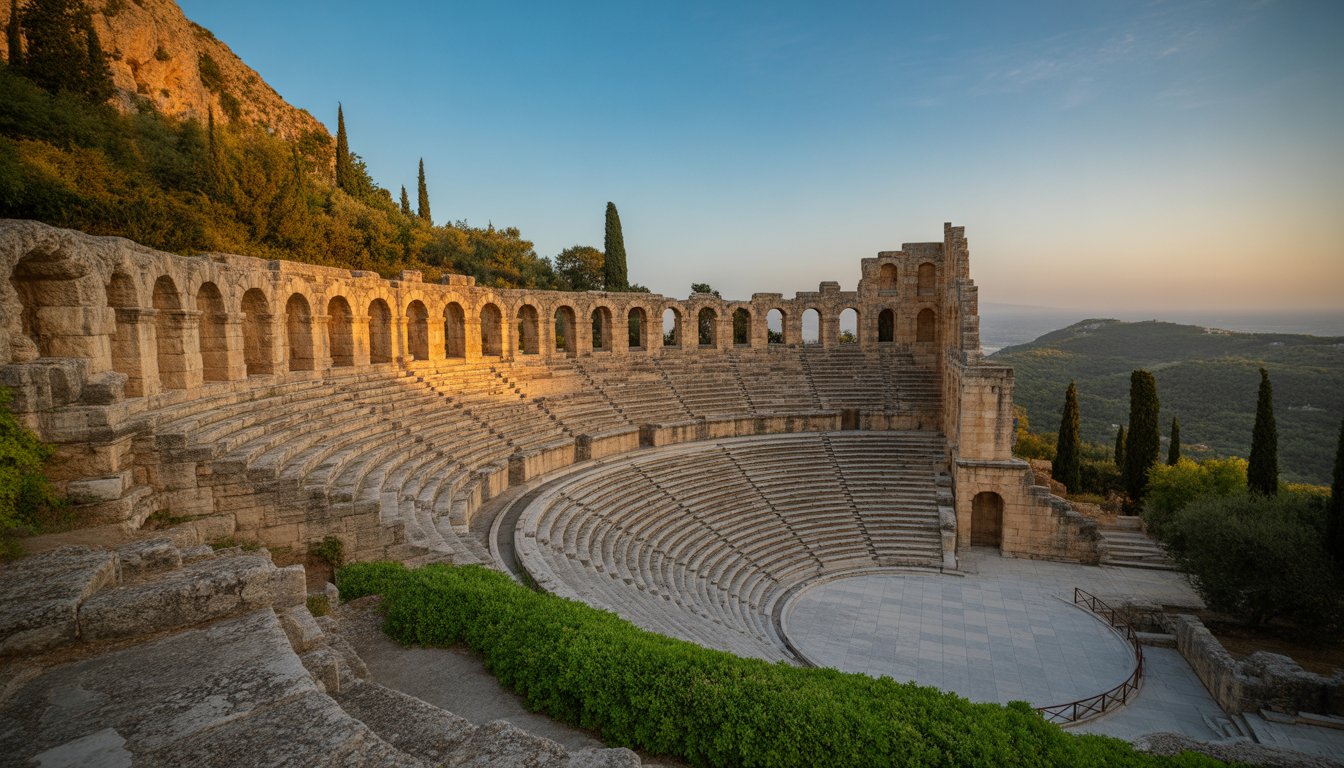Théâtre d'Épidaure en Grèce - Photo
