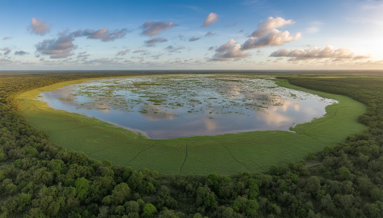 Réserve naturelle nationale des Marais de Kaw en Guyane - Photo