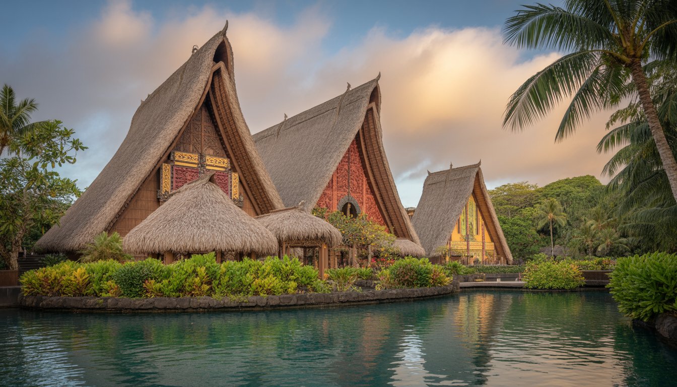 Polynesian Cultural Center en Hawaï - Photo